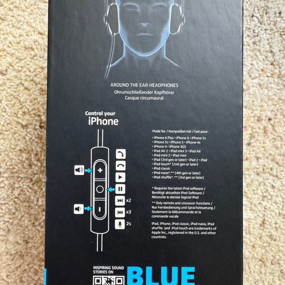Sennheiser Momentum 2.0 Wired Headphones, Black - Picture 5 of 12